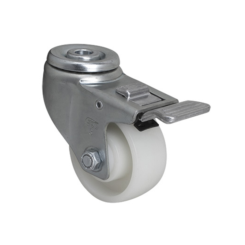 EDL Medium 3" 130kg Bolt Hole Al. Dual Brake TPA Caster 50183P-503-25