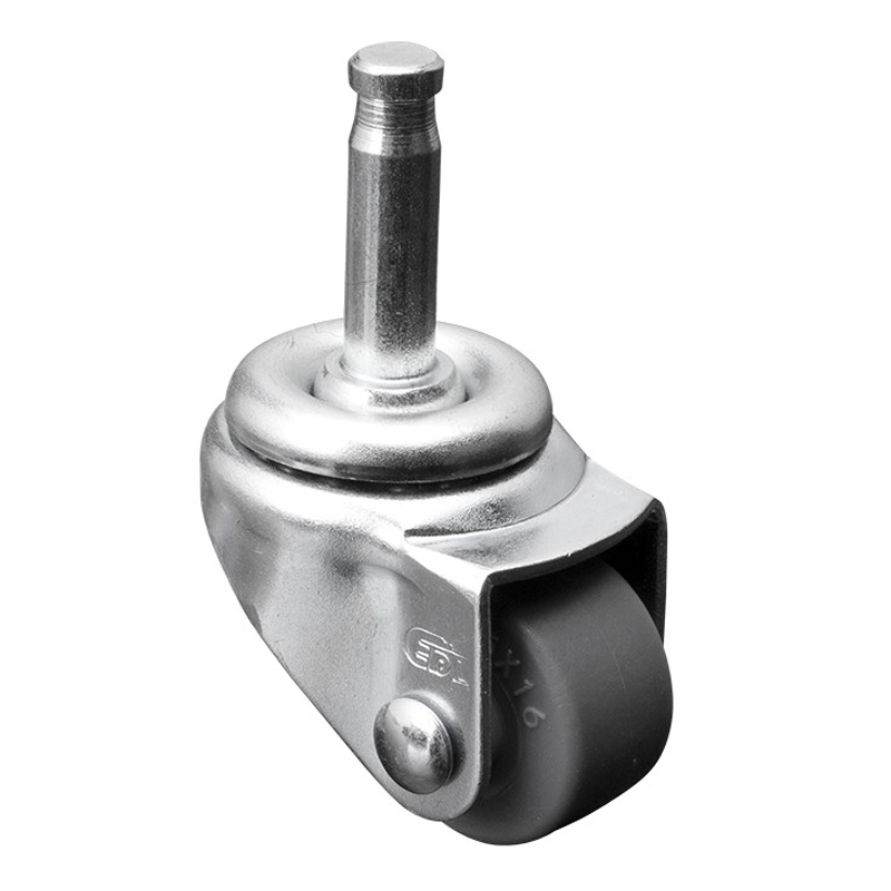 EDL Mini 1'' 30kg Stem Swivel TPE Caster 20151-201-52