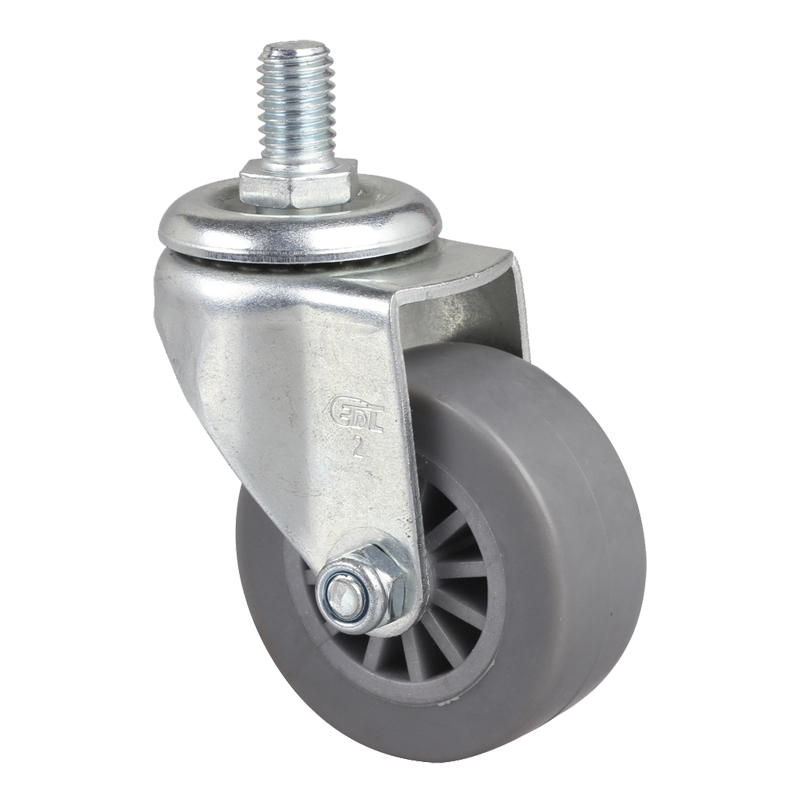 EDL Mini 2'' 30kg Threaded Swivel TPE Caster 26132-262-53