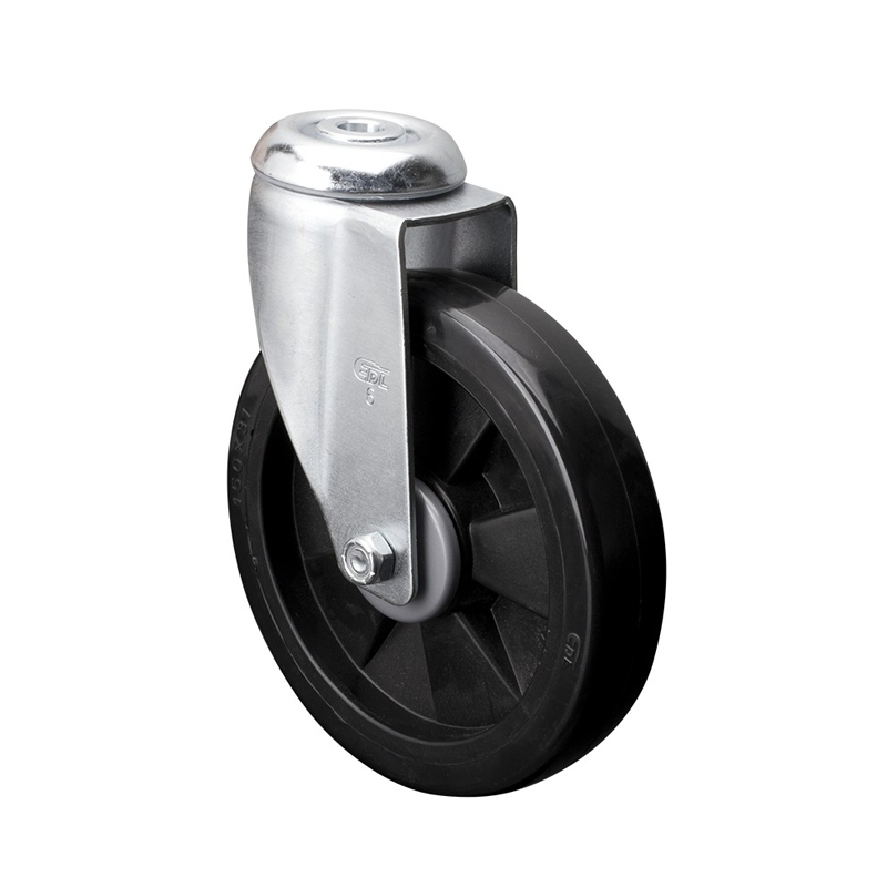 EDL Medium 6'' 110Kg Bolt Hole Swivel PU Caster57176-576-67