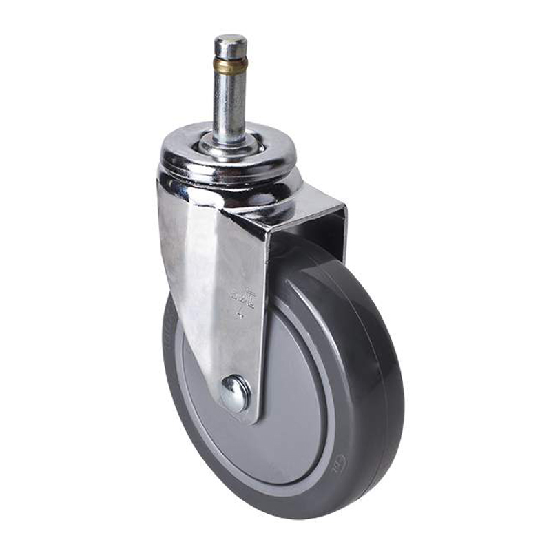 EDL Light 4'' 80kg Stem Swivel PU Caster 37254-374-77