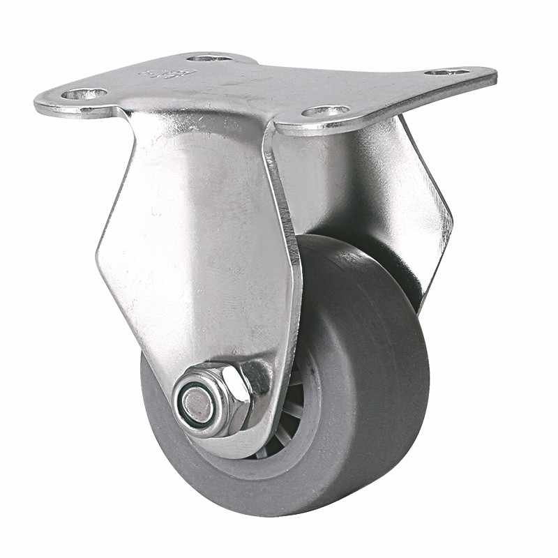 EDL Stainless Steel Mini 1.5'' 45kg Rigid TPE Caster S267015-S2615-53