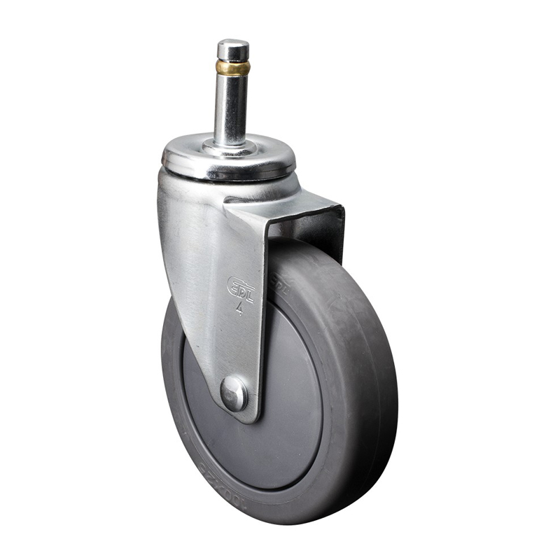 EDL Light 4'' 70kg Stem Swivel TPE Caster 37154-374-57