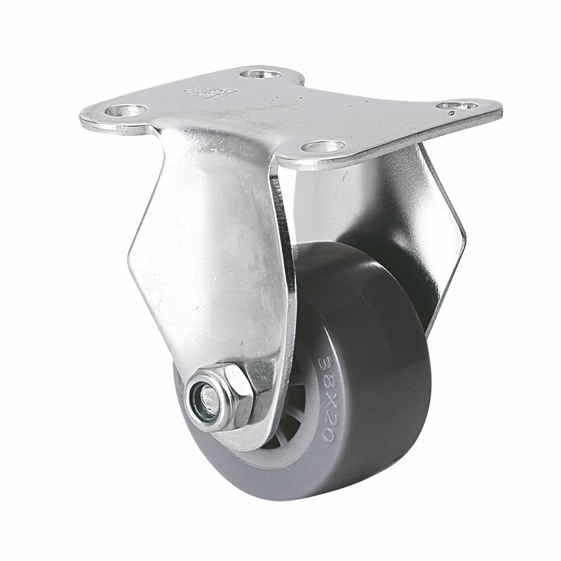 EDL Stainless Steel Mini 1.5'' 35kg Rigid PU Caster S267015-S2615-73