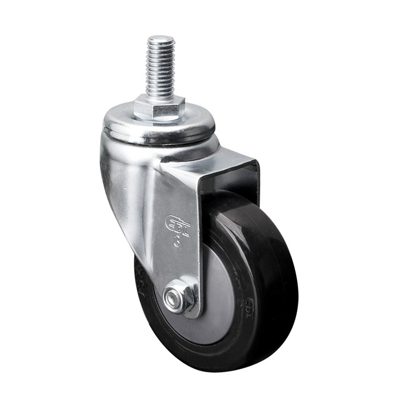 EDL Light 3'' 70kg Threaded Swivel PU Caster 37133-373-67