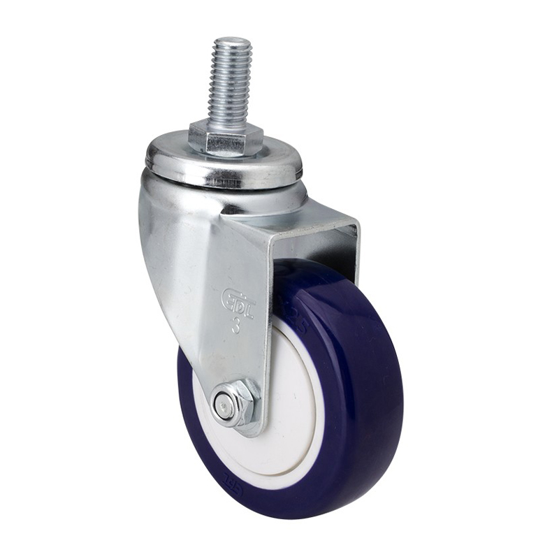 EDL Light 3" 80kg Threaded Swivel TPU Caster 37133-373-87