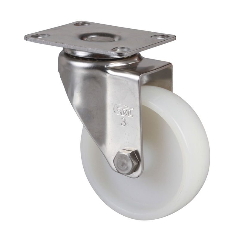 EDL Stainless Steel Light 3'' 80kg Plate Swivel TPA Caster S34713-S343-23