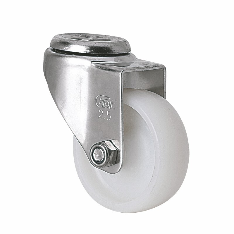 EDL Stainless Steel Light 2.5'' 80kg Bolt Hole Swivel TPA CasterS347725-S3425-23