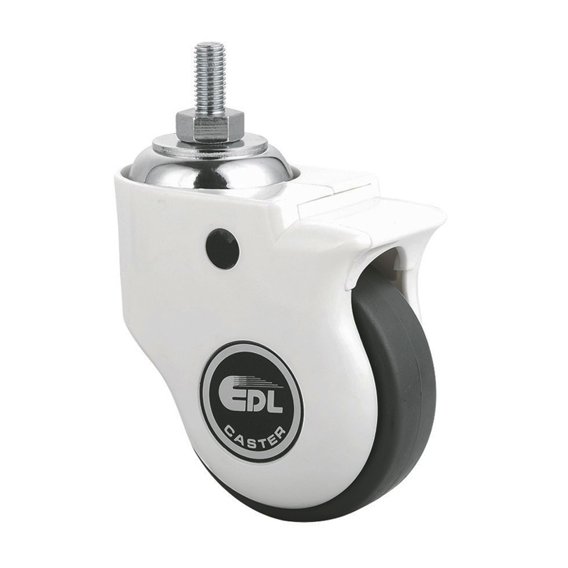 EDL 5'' 110kg Threaded Swivel TPE Medical Caster E57135-E575-57