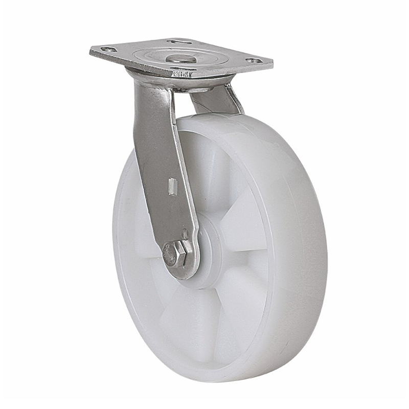 EDL Stainless Steel Heavy 8''450kg Plate Swivel TPA Caster S71718-S718-26