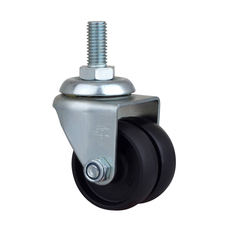 EDL Low Gravity 2'' 80Kg Threaded Swivel PA Machine Caster M31132-M312-13