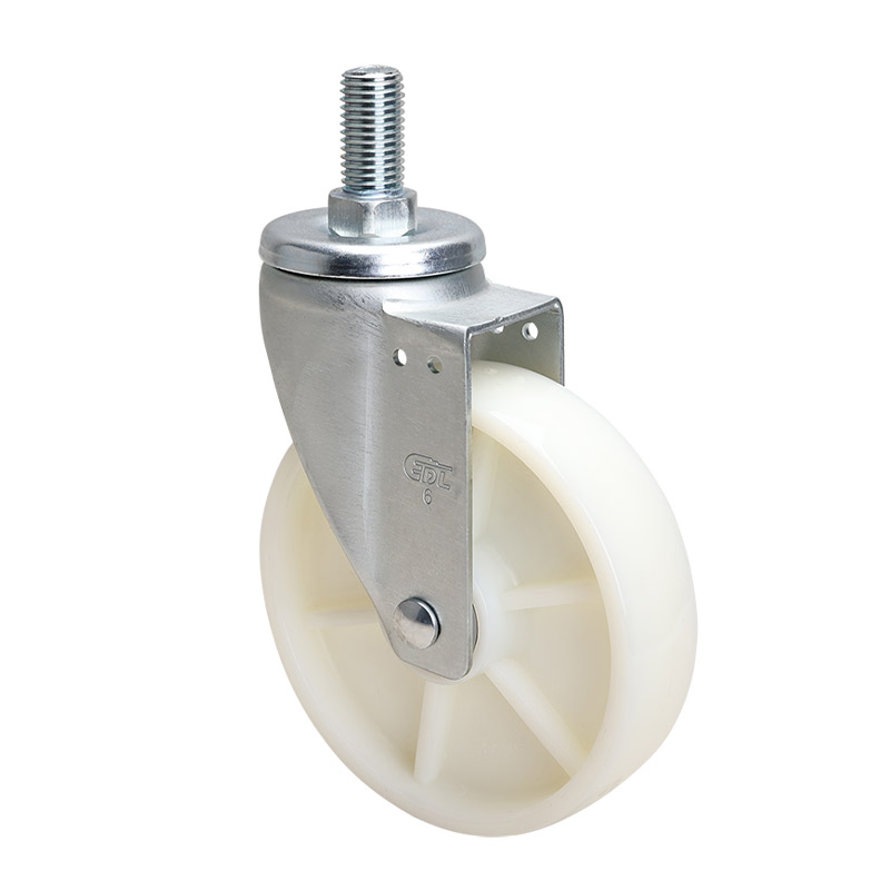 EDL Medium 6" 250kg Threaded Swivel TPA Caster 66136-676-26